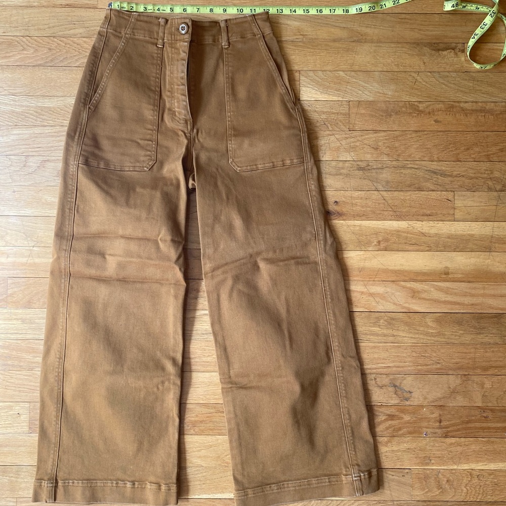 Everlane high waist wide leg pants in Sz 2